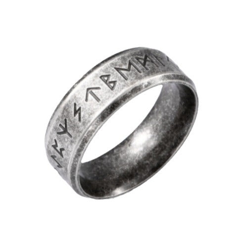 Wholesale Retro Totem Men's Personalized Rune Alloy Ring